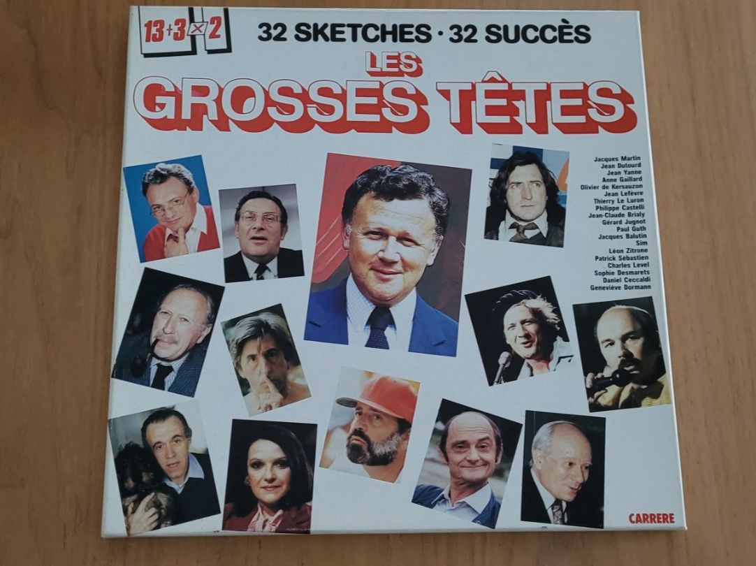 Dischi in vinile: Coffret 2 LP Les Grosses Têtes – Usato da Martigny venduto da MZ-67