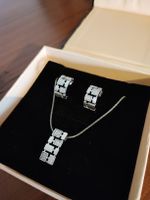 Vds jolie ensemble de bijoux en argent 925