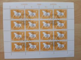 2 ganze Markenbögen Europa Marken 1995