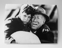 Foto 1987 Max v.Sydow in Pelle der Eroberer