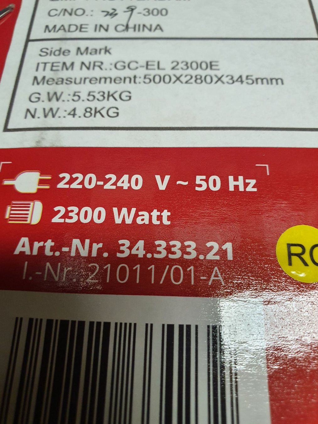 Laubbläser & Laubsauger: Elektro Laub - Sauger,Bläser – Neu und originalverpackt aus Erstfeld von Gina033 3