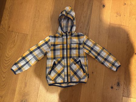 Jack Wolfskin Softshelljacke Grösse 116 kariert 