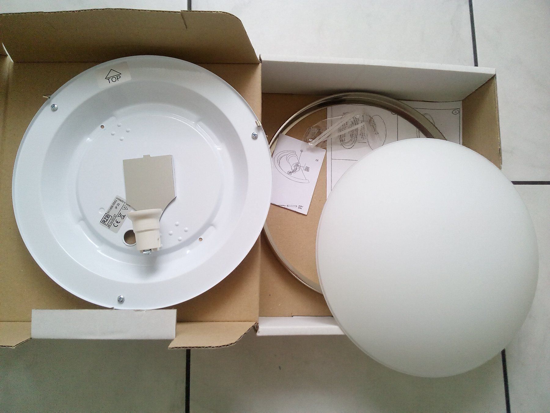 Lampadari & plafoniere: Deckenleuchte "Santos Kreis" – Nuovo e nell'imballaggio originale da Igis venduto da bigile 1