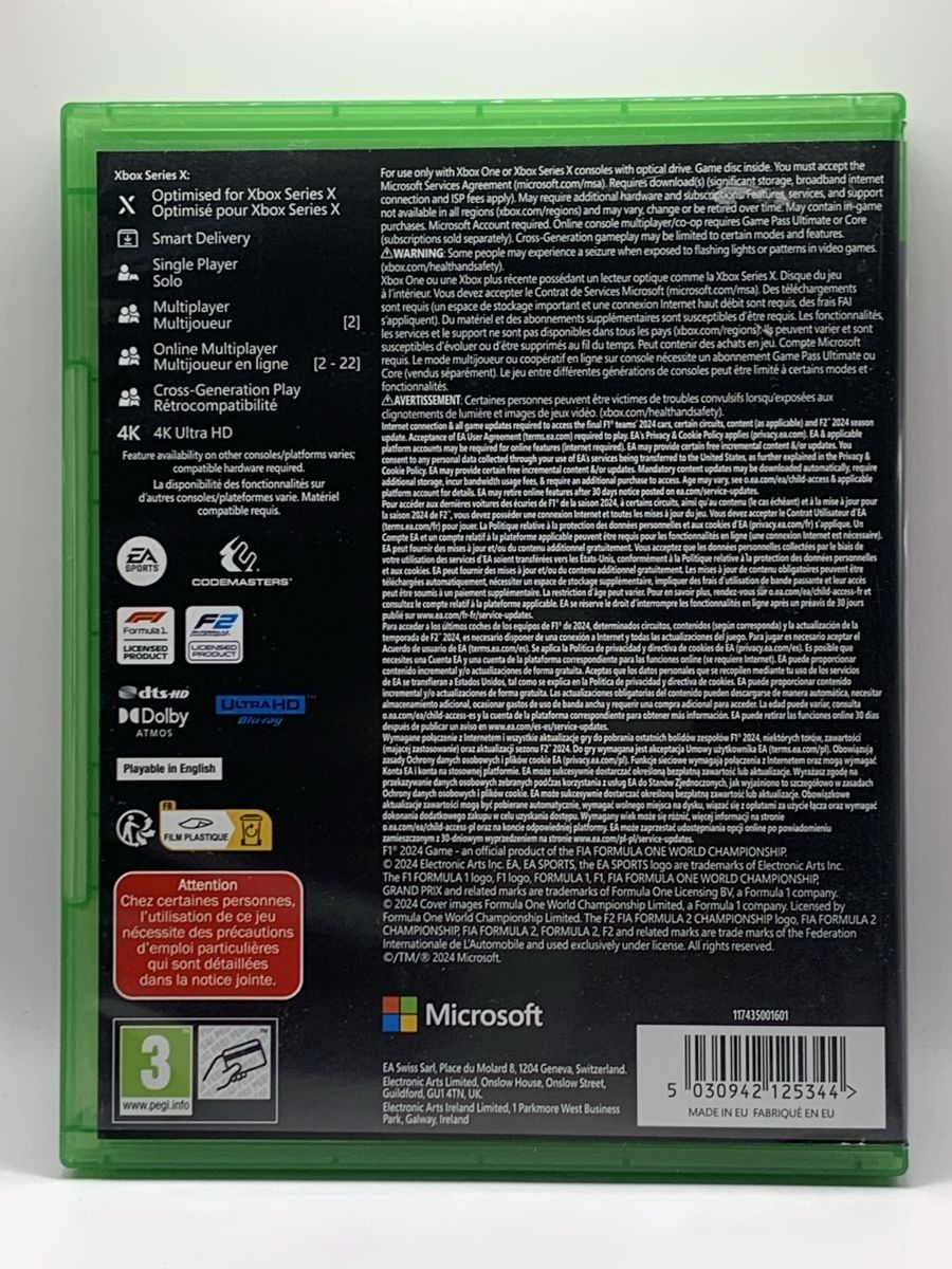 Microsoft Giochi: F1 24 - Xbox Series X / Xbox One – Usato da Ostermundigen venduto da RG-Collector 1