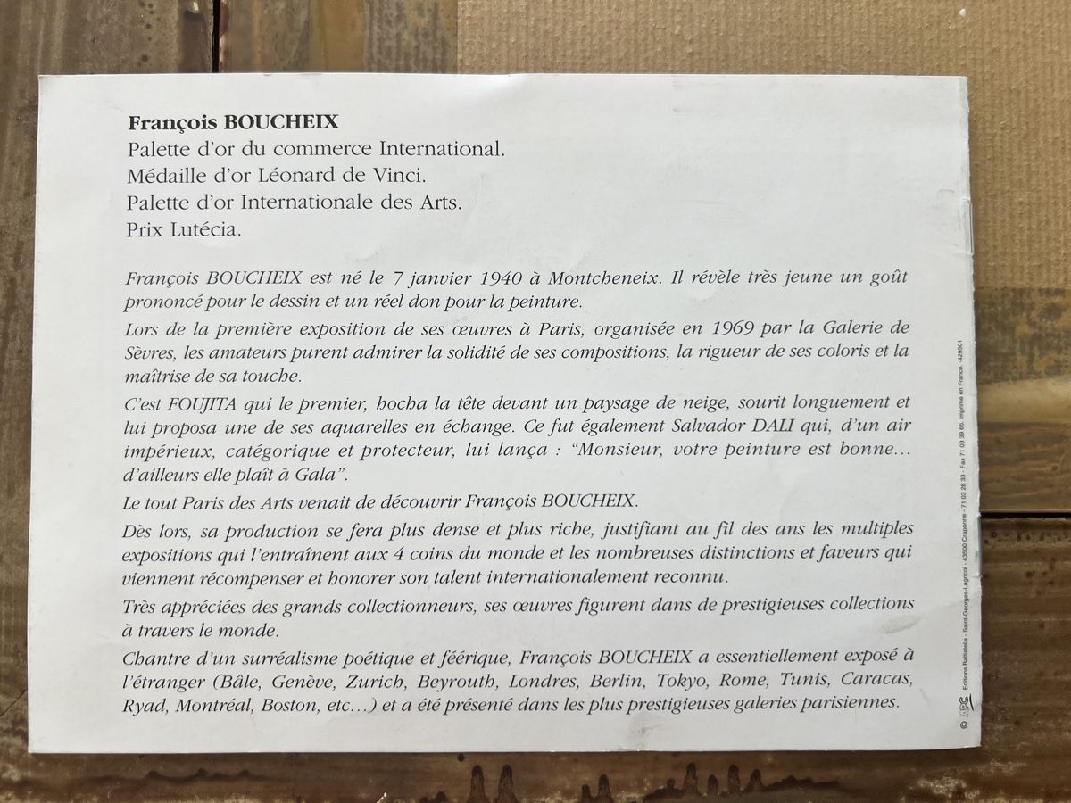 Dipinti: françois boucheix sacre coeur – Nuovo e nell'imballaggio originale da Stein AG venduto da compten22 7