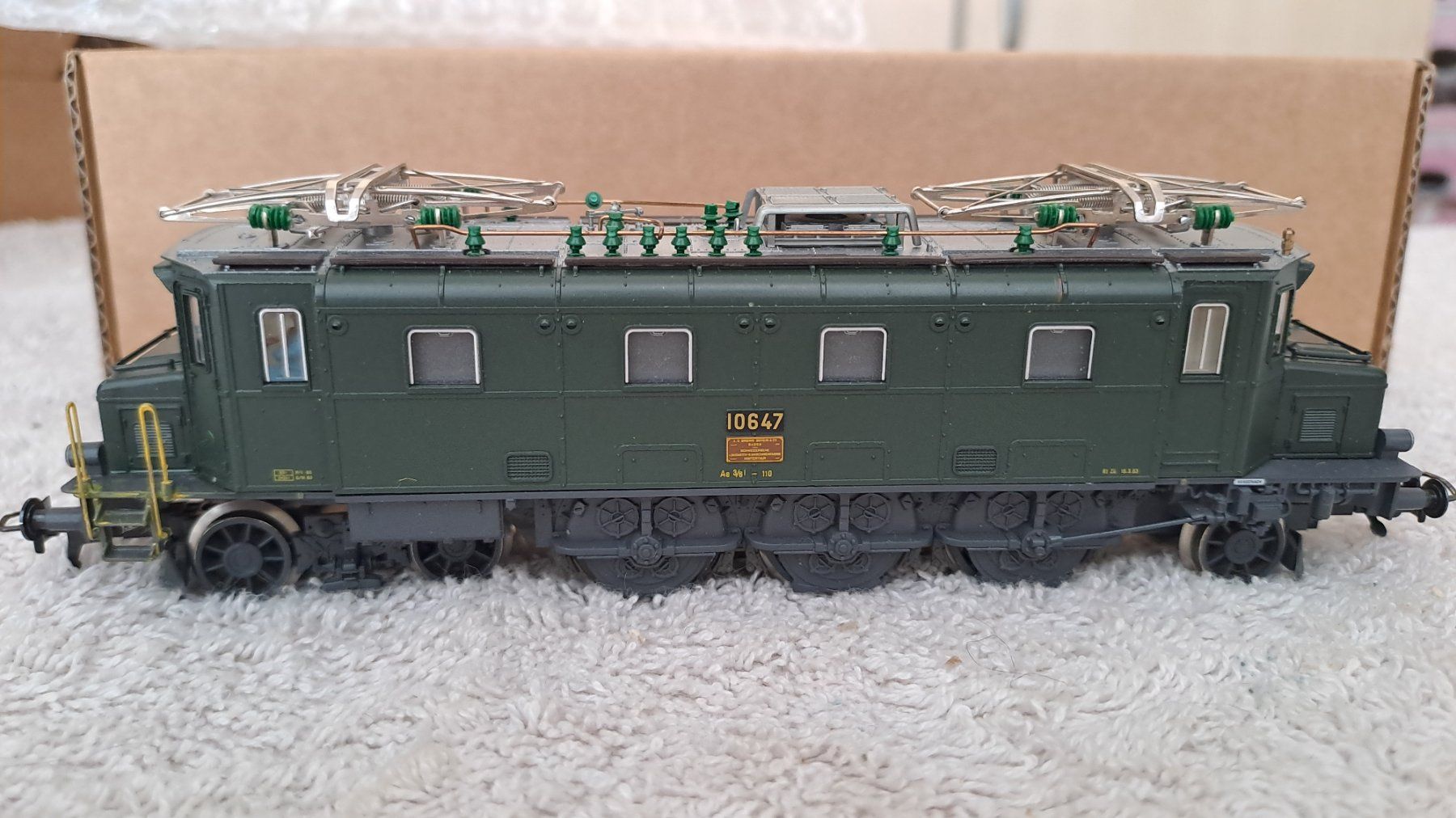 Fleischmann Trains électriques: Fleischmann SBB Ae 3/6 I Analog H0 WS/39 – D'occasion à Winterthur par Riebeli333