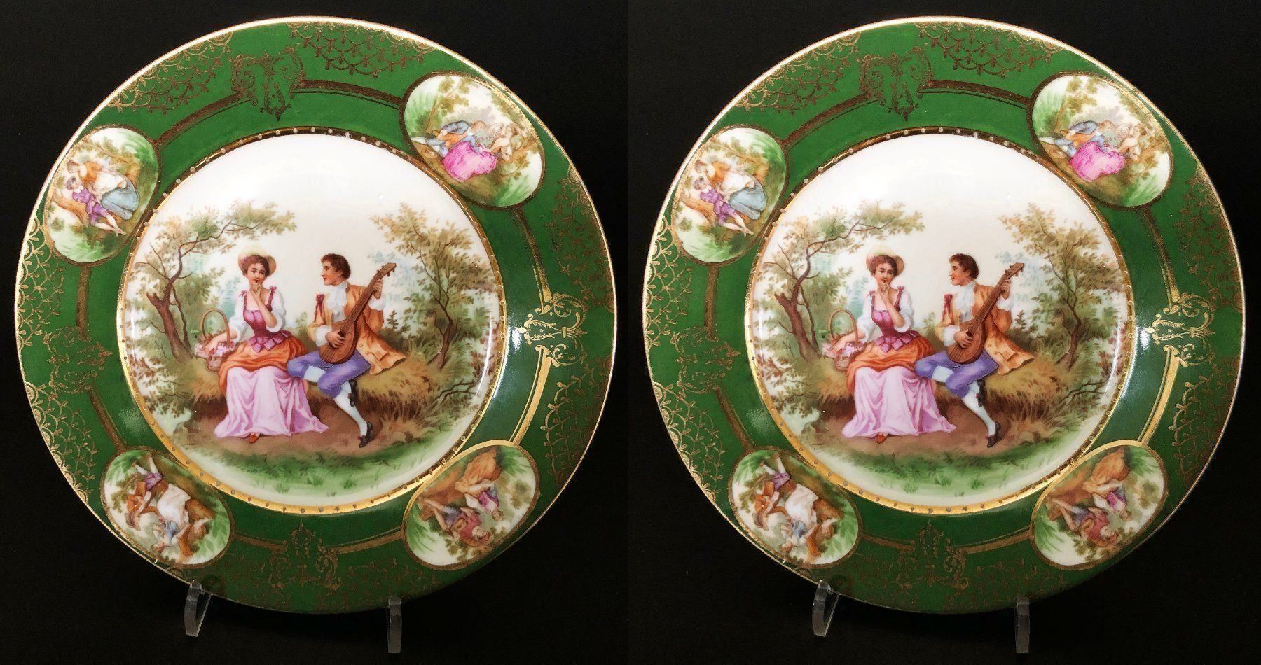 Teller: Wiener Porzellan Teller – Gebraucht aus Dübendorf von Orchid18