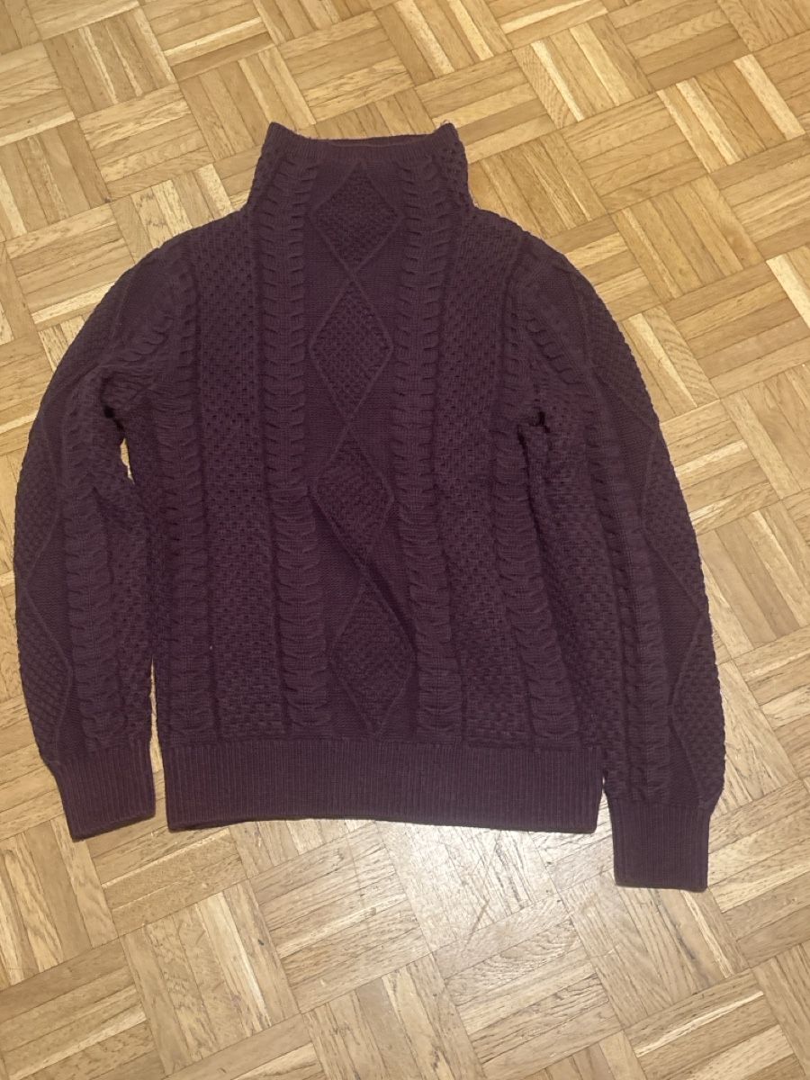 Maglioni & Felpe: Herren Pullover Strick Grösse M dunkelrot guter Zustand – Usato da Wallisellen venduto da ASZT 3
