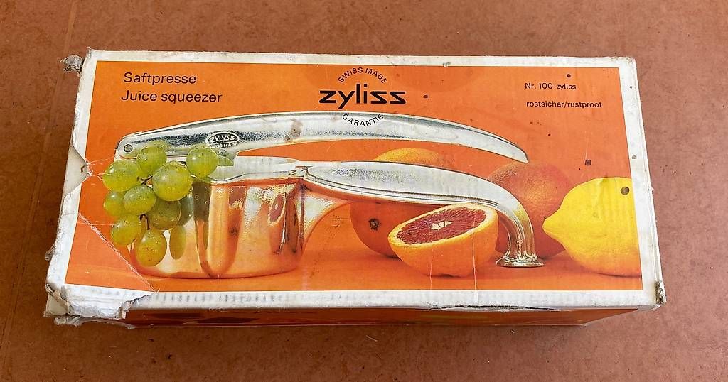 Zyliss Elettrodomestici da cucina: Antike ZYLISS Saftpresse SUSI – Usato da Urdorf venduto da Resumasa 5