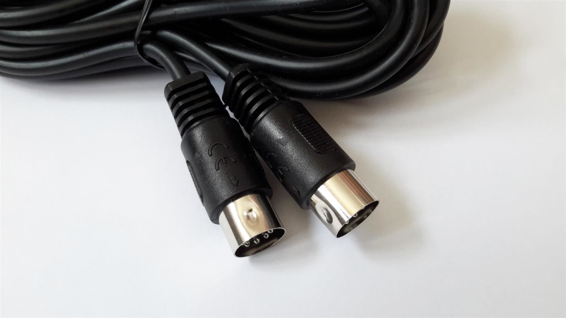 Kabel: Audio/Videokabel 5 pol DIN Stecker 5 m – Neu und originalverpackt aus St. Gallen von cointec 2