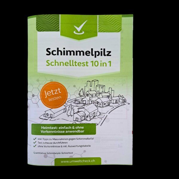 Messen: Schimmeltest 10 in 1 – Neu und originalverpackt aus Steinmaur von umweltcheck 2