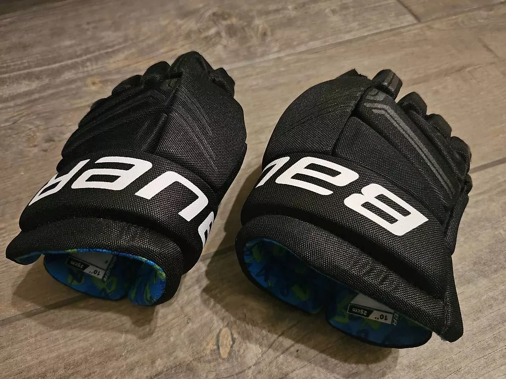Bauer Guanti: Bauer Eishockeyhandschuhe Grösse 10"/25cm – Usato da Niederweningen venduto da Reto_81