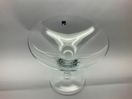 Leonardo Glasschüssel auf Fuss – klare Servierschale