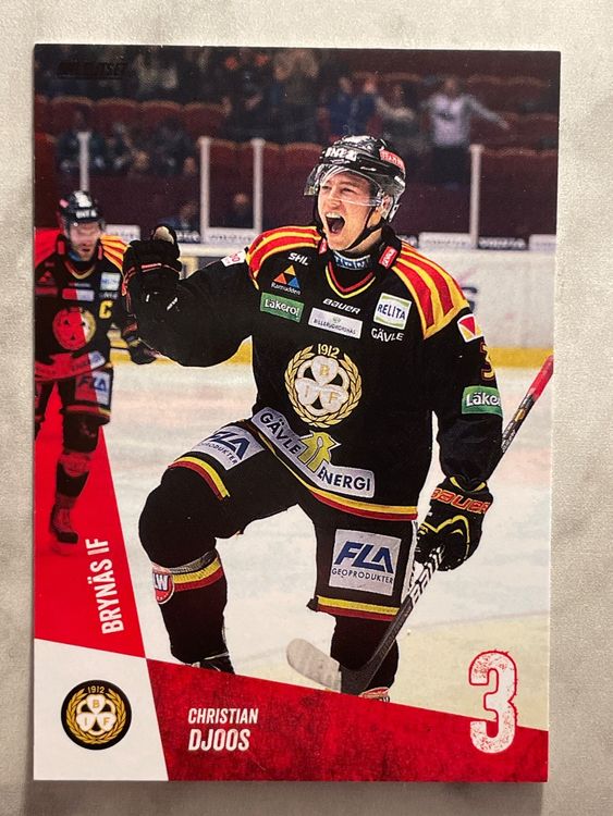 SHL 3 Christian Djoos Brynäs Lausanne HC Kaufen auf Ricardo