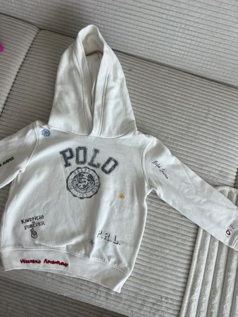 RALPH LAUREN POLO SPORT PULLOVER WEISS GR 6/116