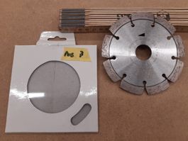 Betondiamantblatt 115 mm, Zentrumsloch 22.2, Pos.7