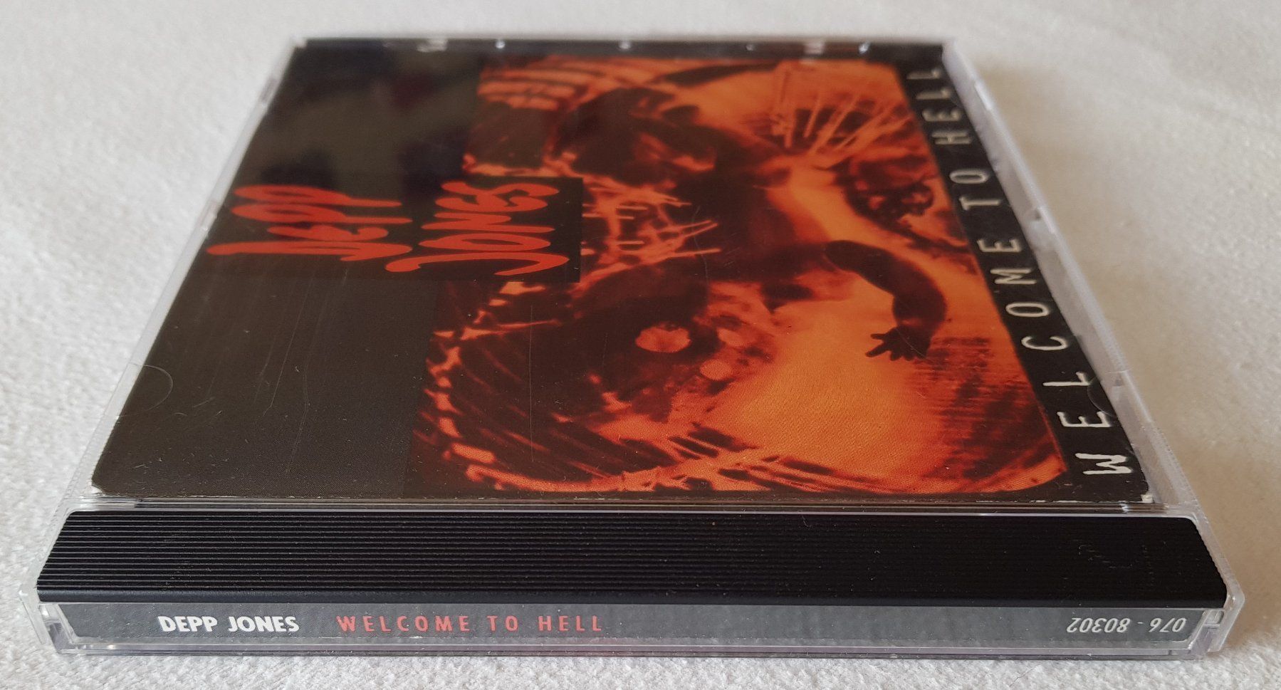 CD: Depp Jones - Welcome to Hell - CD - 1991 - First Press – Usato da Uster venduto da Zardodel 5