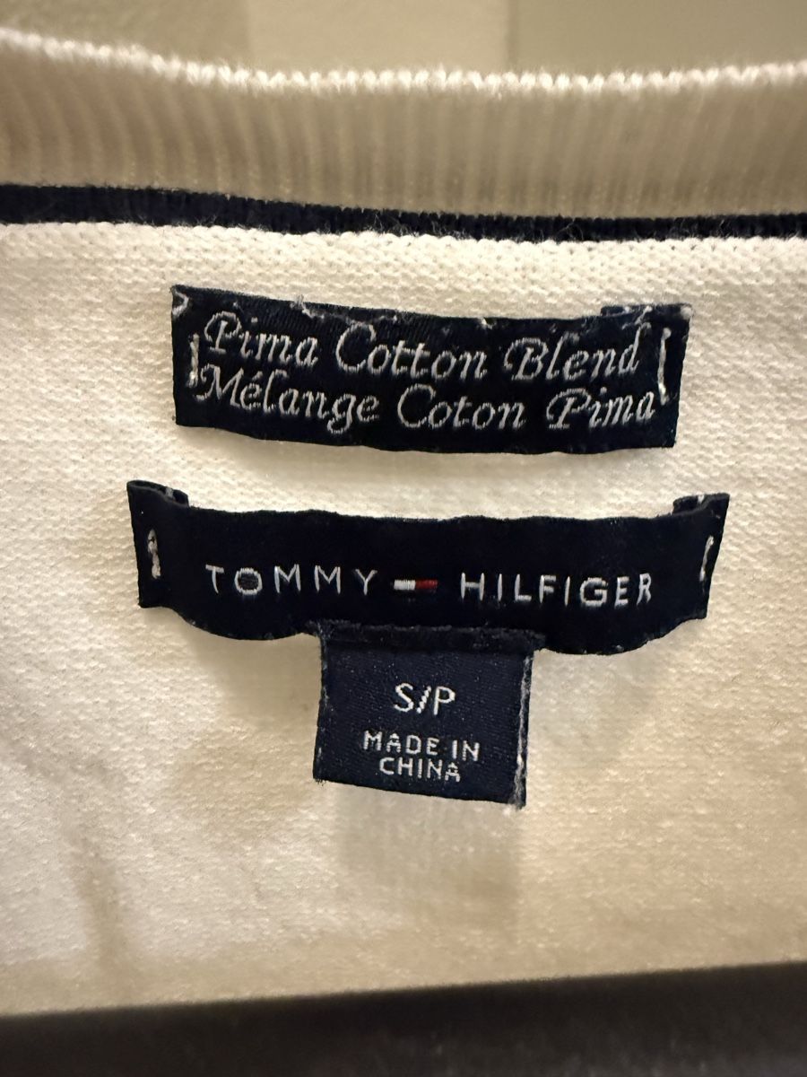 Tommy Hilfiger Maglioni & Felpe: Tommy Hilfiger Pullover Gr S / 34 weiss – Usato da Zürich venduto da ChickenNuget 1