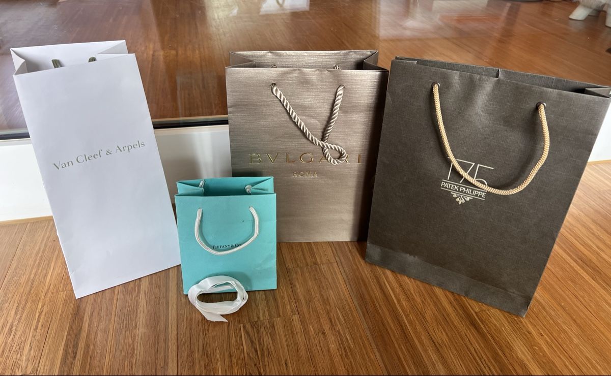 Taschen: 4 Luxury Shopping Bags - New – Neu (gemäss Beschreibung) aus Zürich von Vera_Ma