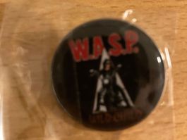 W.A.S.P.  -  Pin Anstecker Punk Metal Rock Band