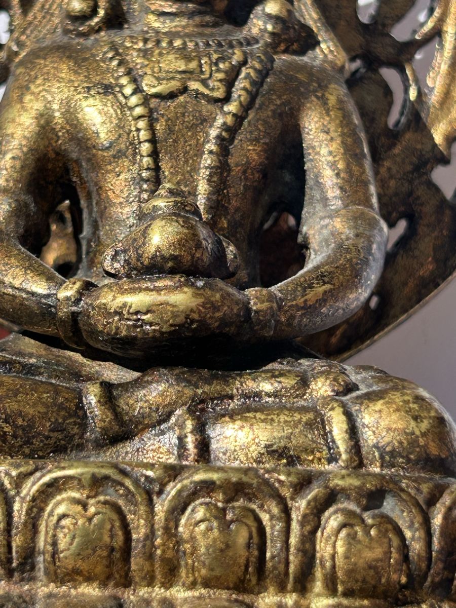 Skulpturen & Statuen: Buddha-Statue aus Metall – Gebraucht aus Losone von del_yh97 5