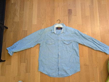 Denim Cowboy Hemd - L