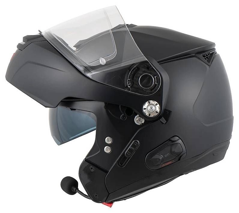 Caschi & visiere: NOLAN Gr. L Klapphelm NEU, Gegensprech Bluetooth black/matt – Usato da Müllheim Dorf venduto da Saxmania