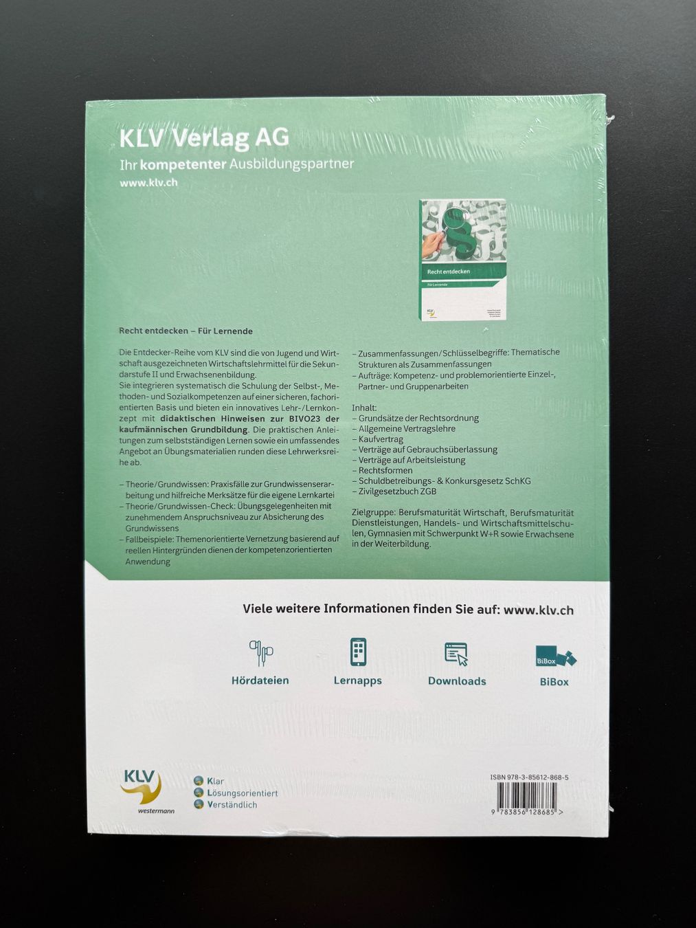 Libri: Recht entdecken für Lernende – Nuovo e nell'imballaggio originale da Winterthur venduto da Fulminant 1