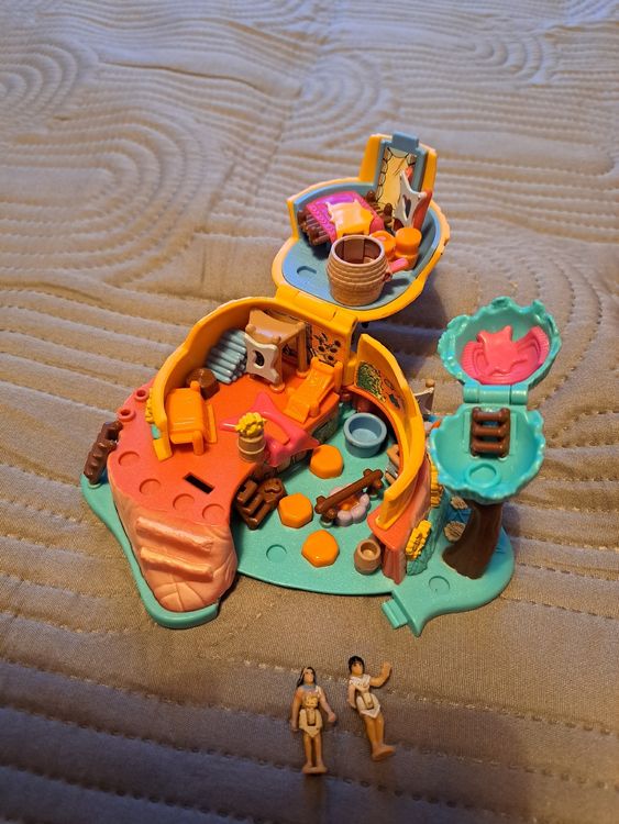 Mini univers de Polly Pocket bâtiments maisons