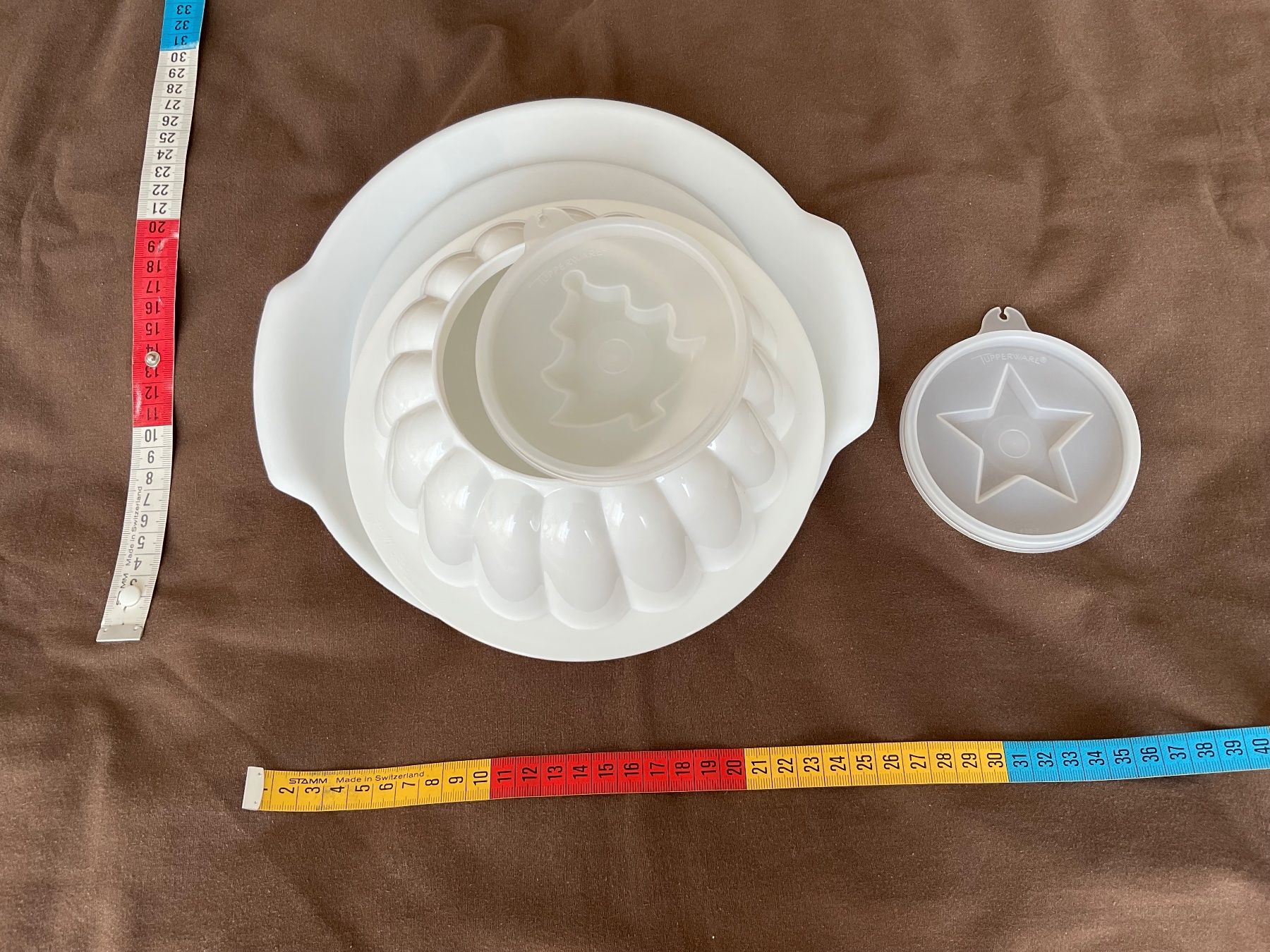 Tupperware Behälter & Ähnliches: Pudding, Puddingform, Reisringform, Tupperware, 4-teilig – Gebraucht aus Regensdorf von Polo101