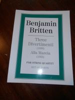 Benjamin Britten - Three Divertimenti & Alla Marcia