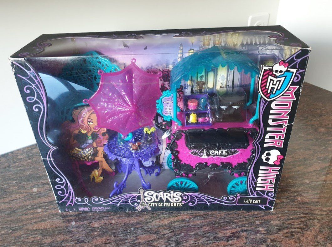 Jouets: Monster High Scaris Straßencafé - 2012 – Neuf avec emballage d'origine à Nürensdorf par Ez-Shop 2