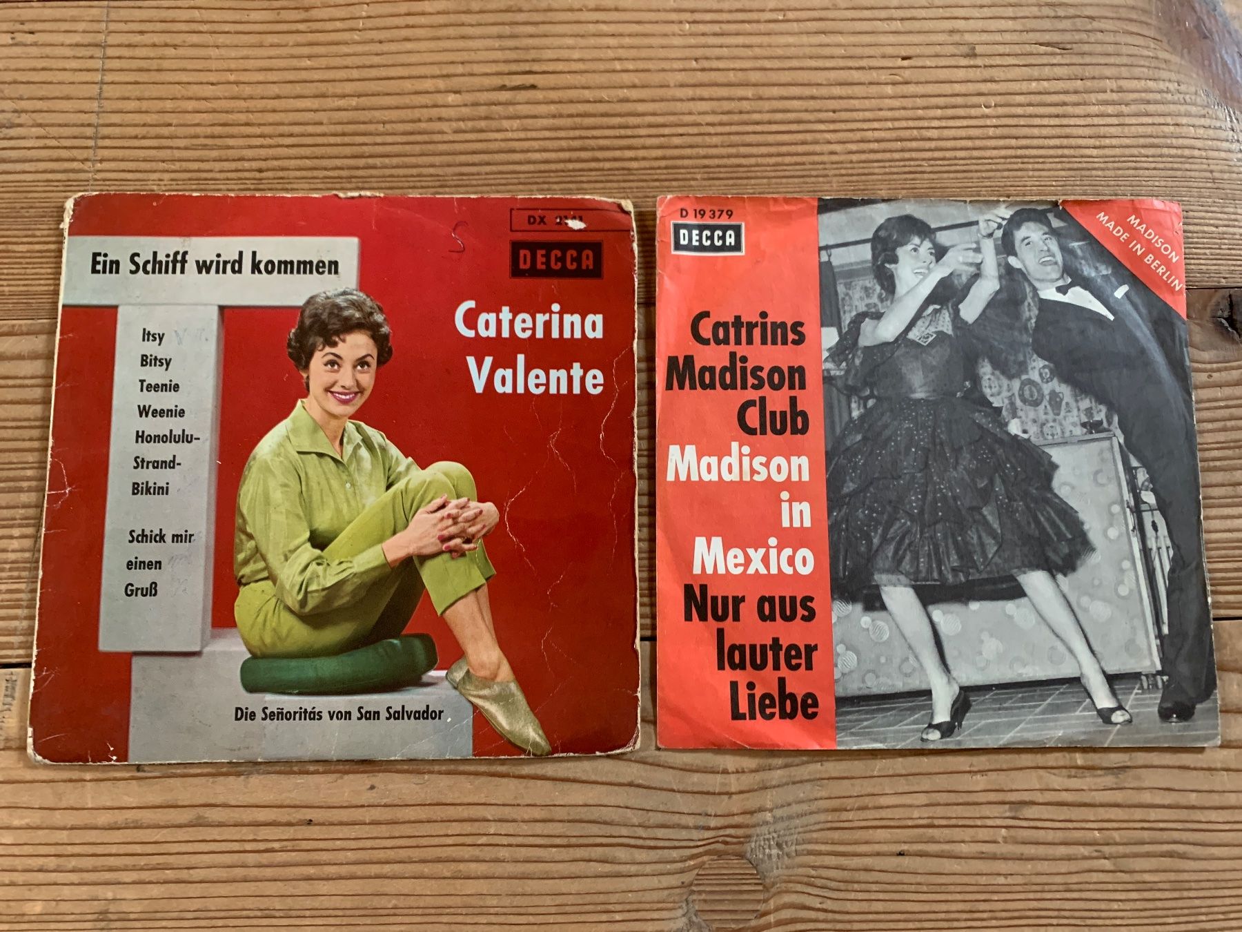 Dischi in vinile: Caterina Valente Original-Singels – Usato da Zürich venduto da dam_6brk 1