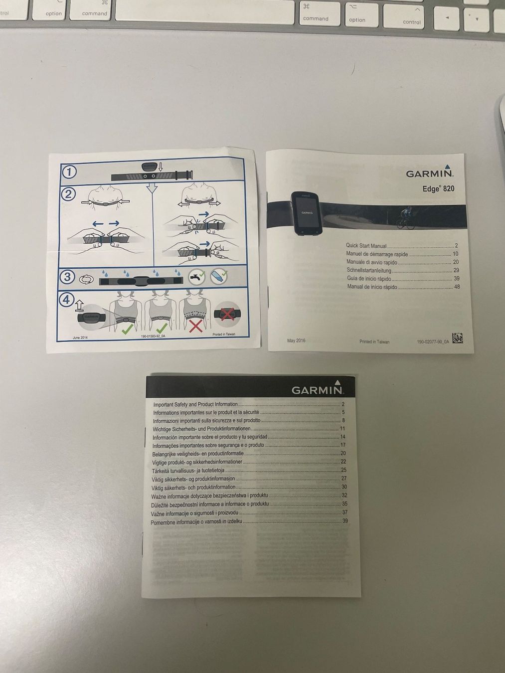 Garmin Sport dell'aria & Aquiloni: wenig gebrauchter Bundle Garmin edge 820 – Usato da ostermundigen venduto da Chateaux 4