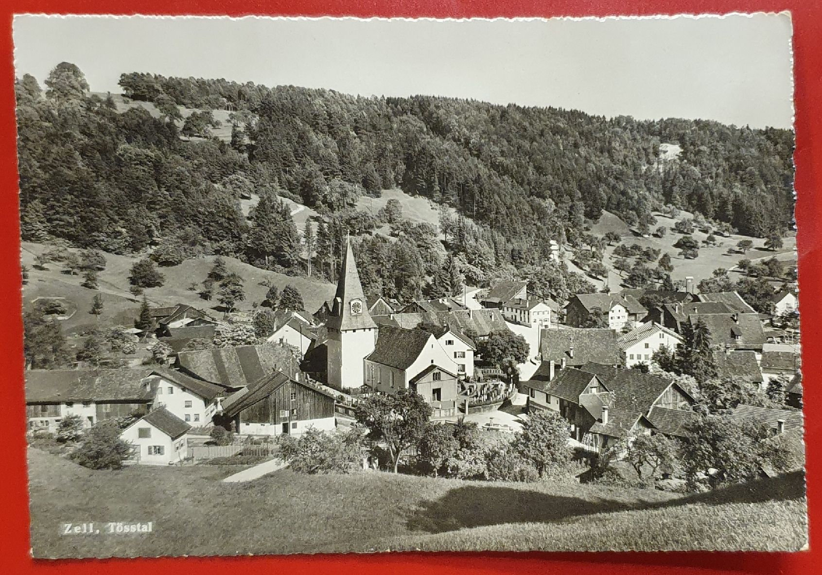 Cartoline postali: Zell - Tösstal – Usato da Kreuzlingen venduto da Rschweiz1