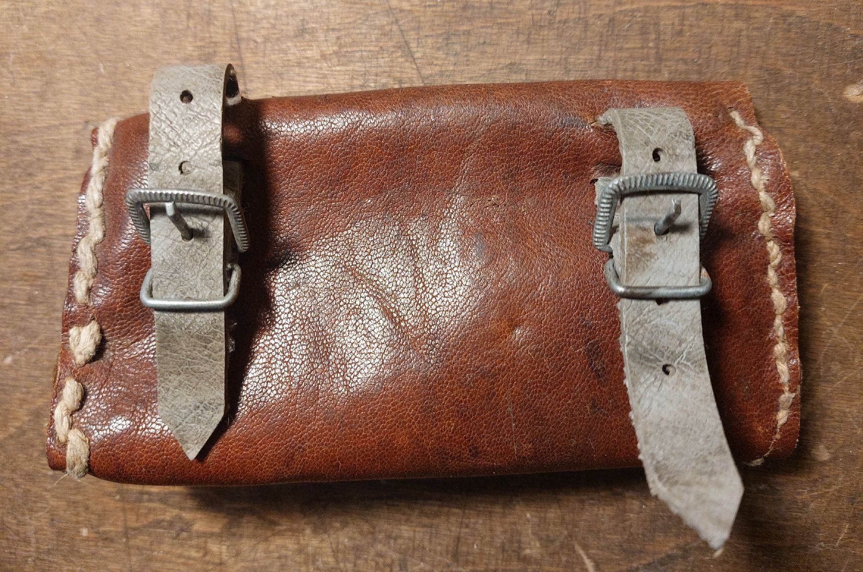 Vintage Leder Fahrradtasche Retro Look (Gebraucht) in Summaprada fr CHF 10   mit Lieferung auf Ricardo kaufen