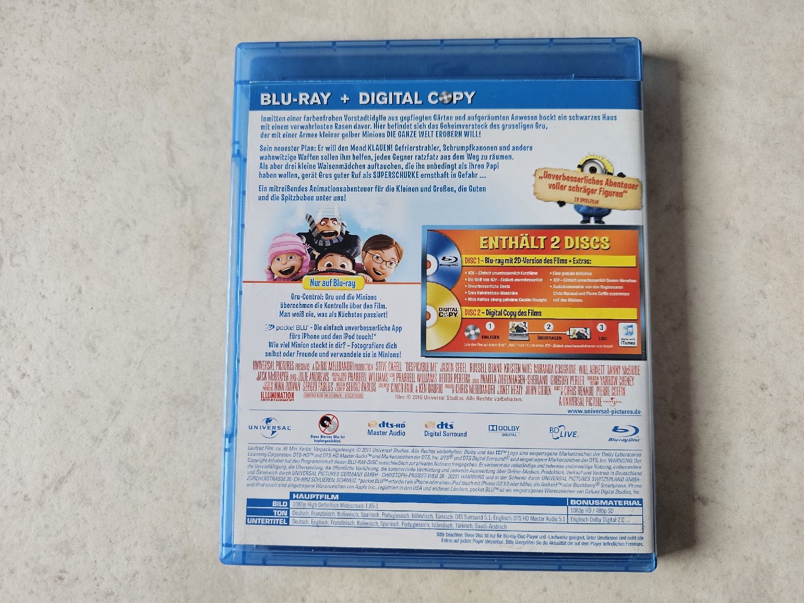 Tutti i DVDs: Ich einfach unverbesserlich  /  Bluray – Usato da Schneisingen venduto da backstore24 1