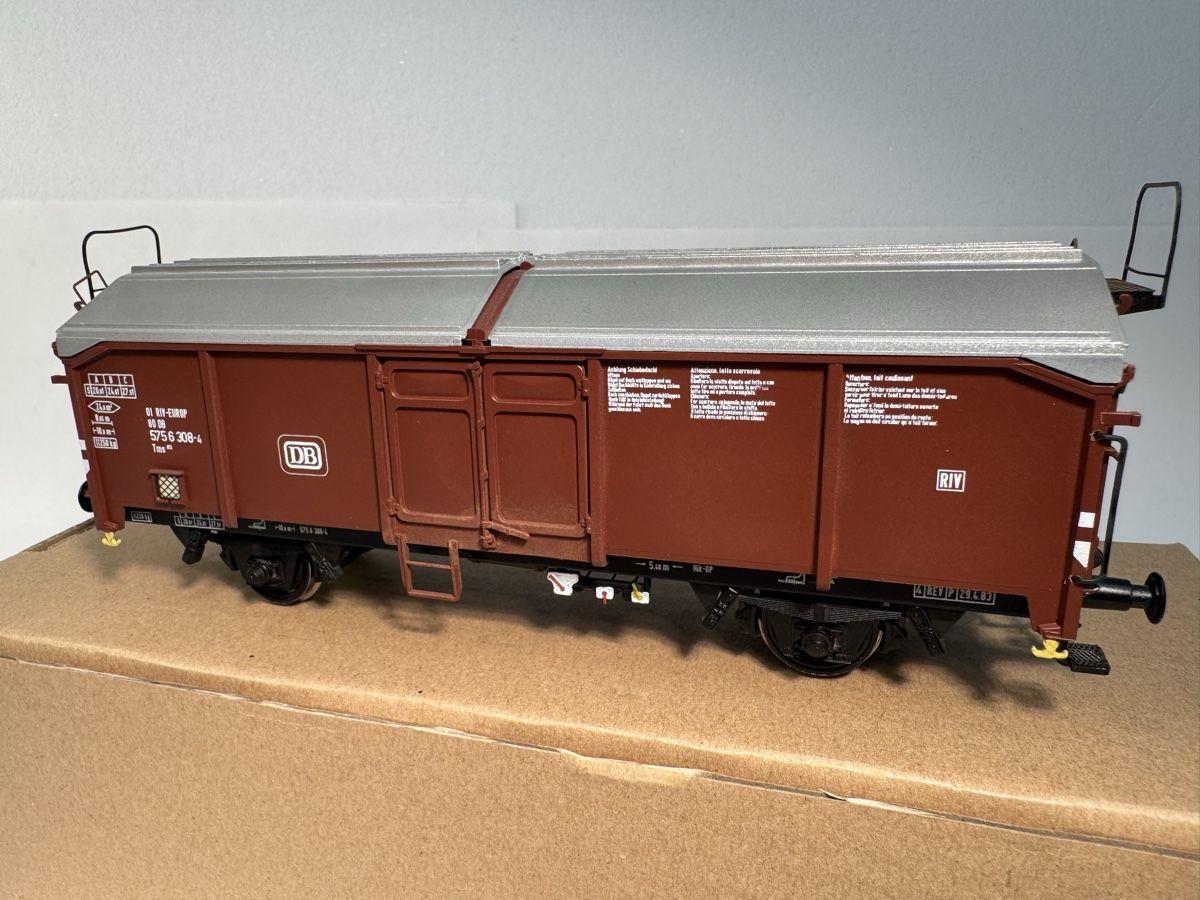 Bemo Modelleisenbahnen: BieMo Schiebedach-Wagen DB Tis 858 – Neu (gemäss Beschreibung) aus Bremgarten AG von uhs10 8