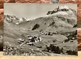 1954 - ST. ANTÖNIEN mit Scheienfluh & Schollberg Dorfansicht