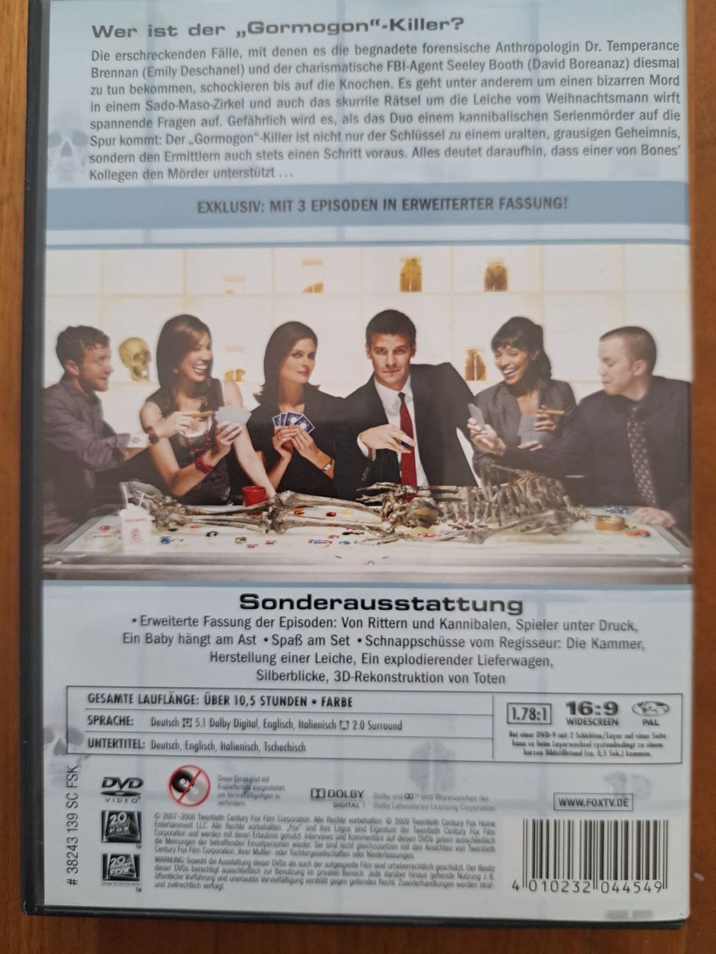 Tutti i DVDs: Bones - Staffel 3 DVD, Top Zustand! – Usato da Zürich venduto da Rbaer1 1
