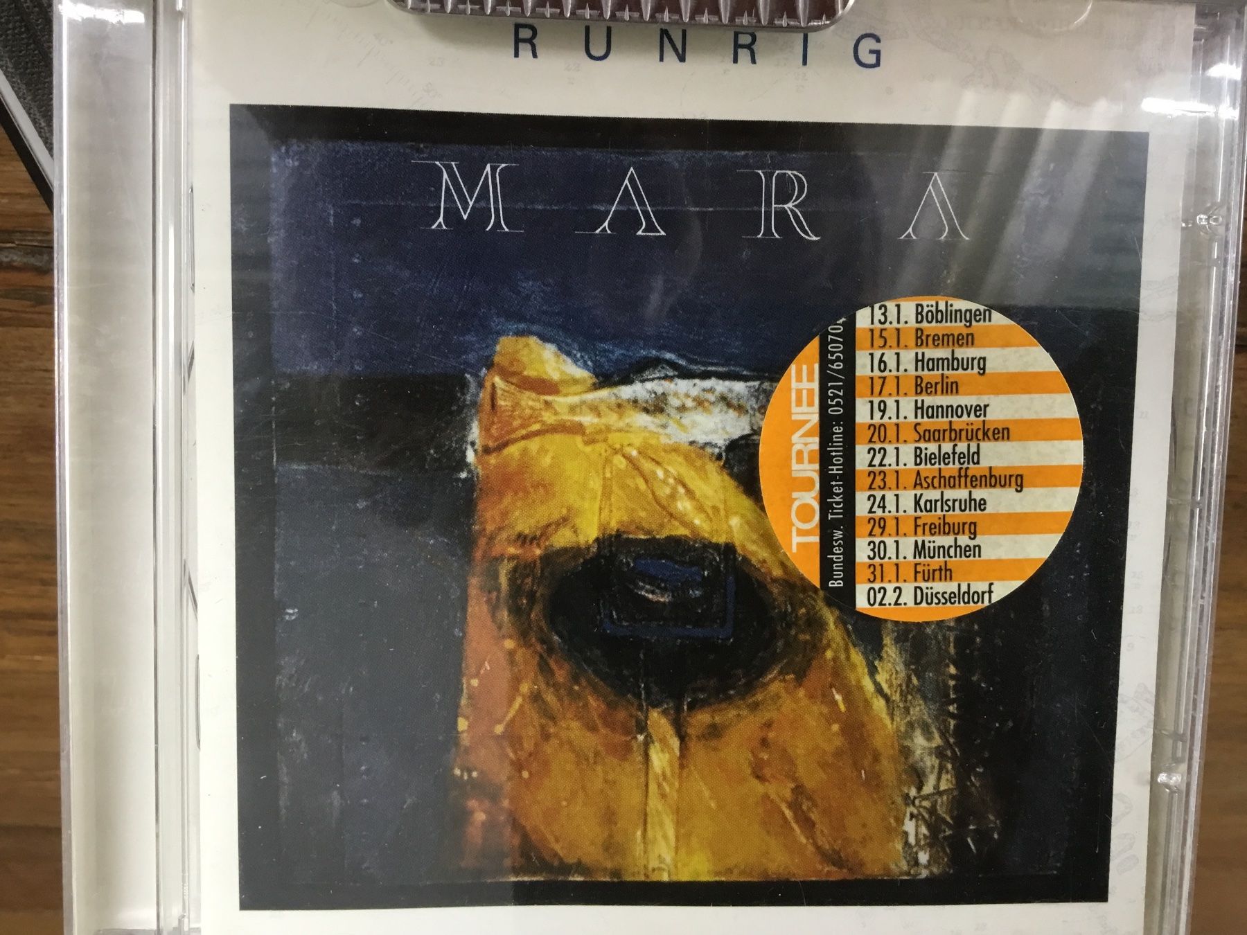 CD: Mara Runrig CD - Sommertour 1995 💿 – Usato da Thierachern venduto da sweden08