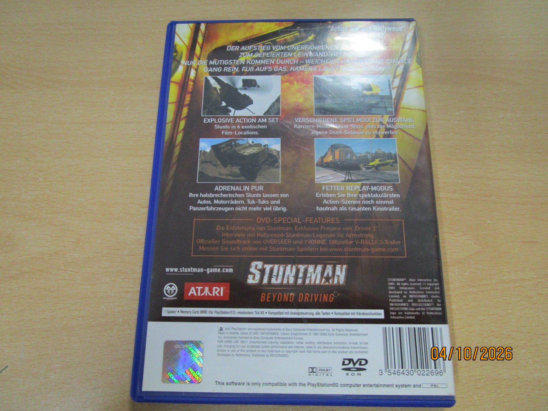 Sony Jeux: Stuntman Sony Playstation 2 PS2 – D'occasion à Goldau par agestuffer 1