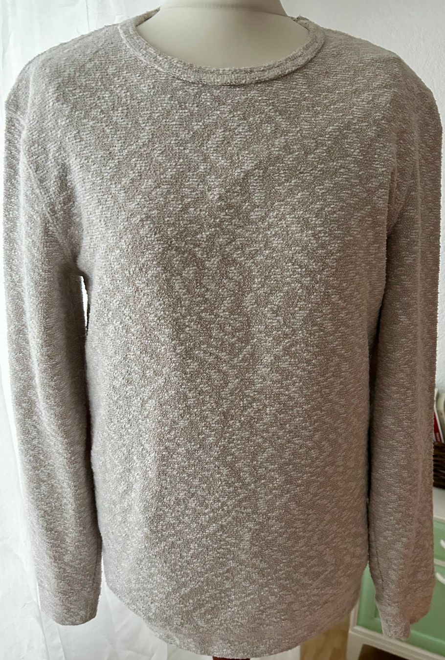Pulls & Sweat-shirts: MINIMUM DENMARK Pulli, Pullover, Sweater, weiss-beige, M 38 – D'occasion à Zürich par DepotCharity