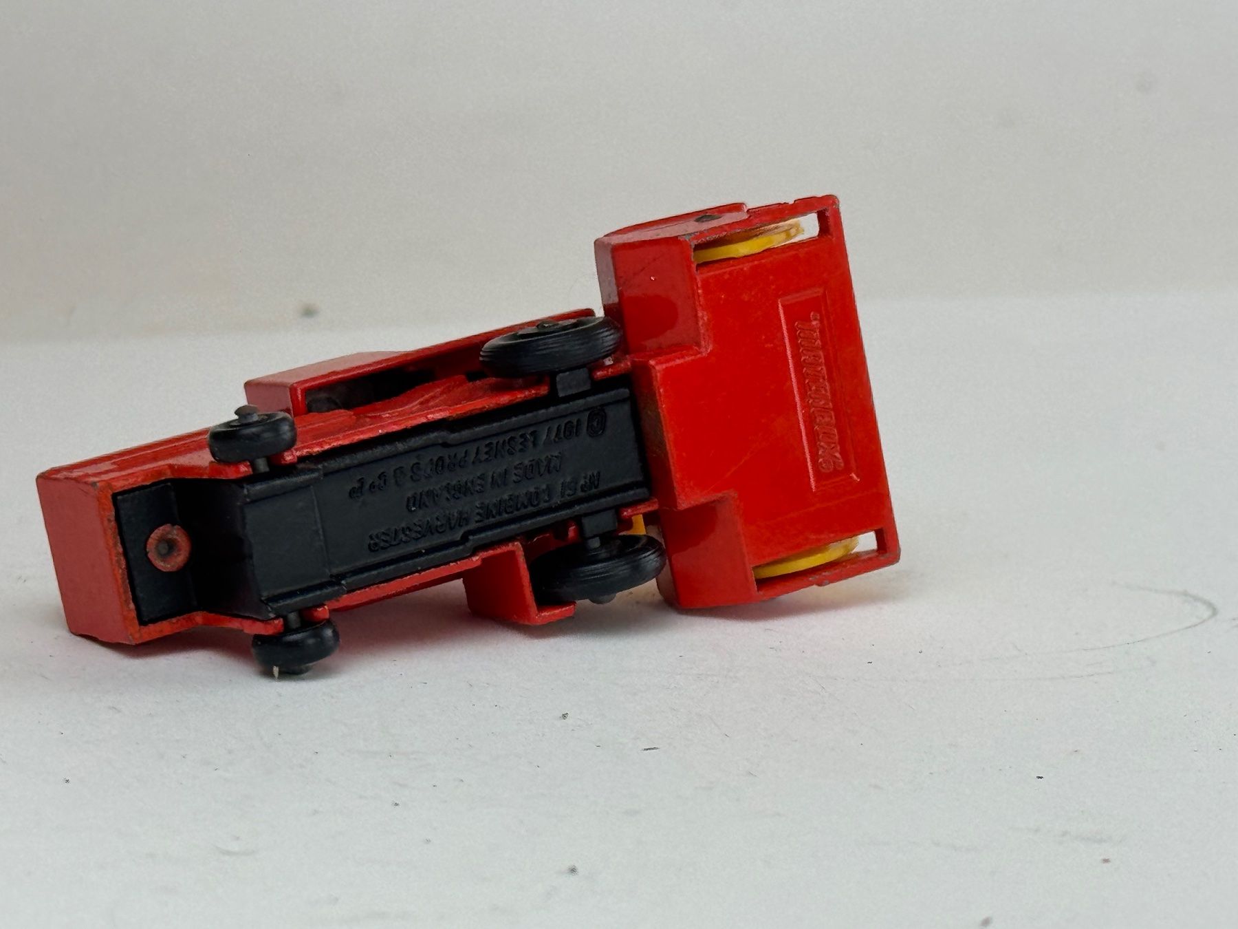 Lesney Modellini d'auto: GB5- Lesney No. 51 Mäher rot – Usato da Elm venduto da Wikmtz 2