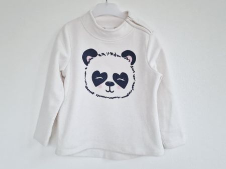 Mädchen Fleece Pullover C&A Gr. 110 4-5Y Panda