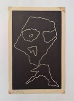HANS ARP - Holzschnitt «Wortträume II», 1953