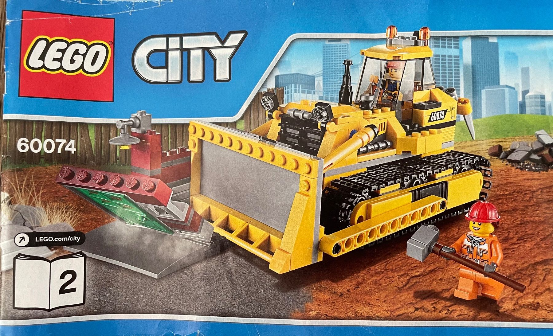 Lego Kit di costruzioni: Lego 60074 Le bulldozer – Usato da Satigny venduto da gislerl 4