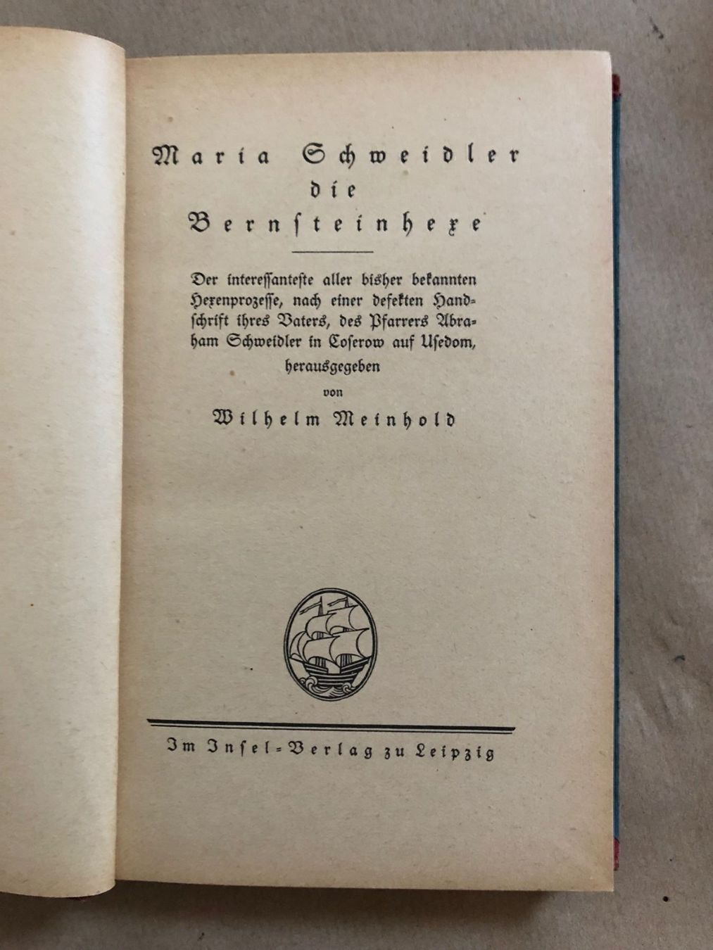 Libri: Maria Schweidler: Die Bernsteinhexe – Usato da Zürich venduto da allp 1