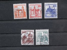 BRD 1978 Freimarken Burgen & Schlösser II gest