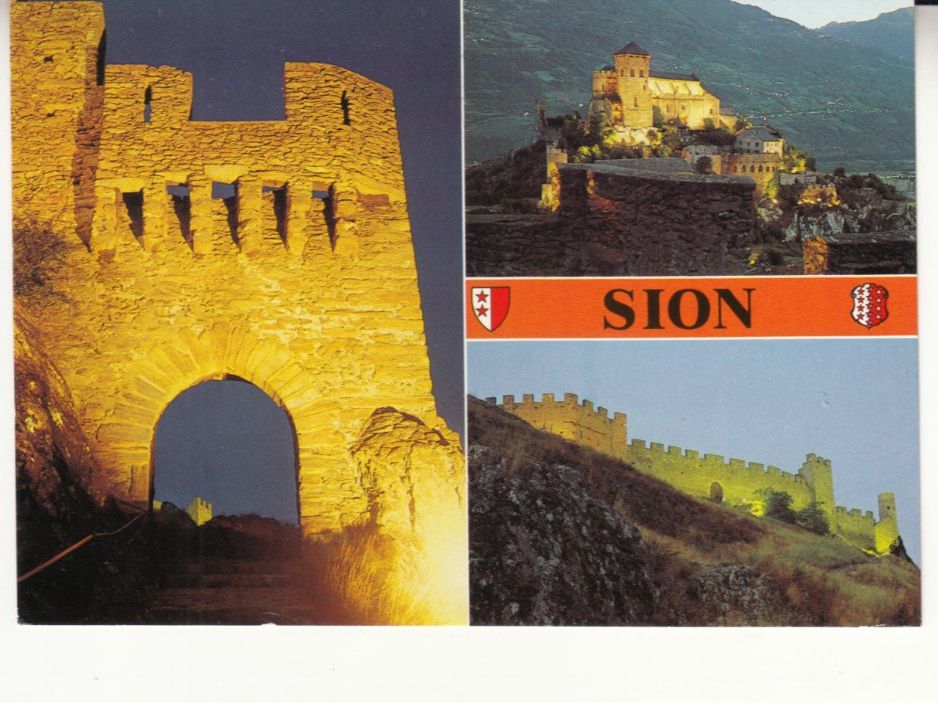 Ansichtskarten: Sion 1989 – Gebraucht aus Bürglen TG von StampGraf